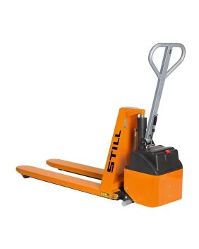 Transpalette manuel à levée ergonomique électrique 1 000 kg - HPT 10 XE avec frein