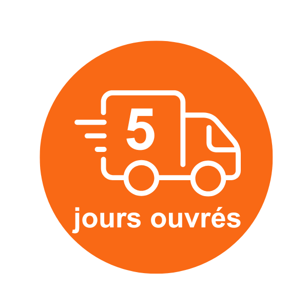 Livraison 5 jours ouvres